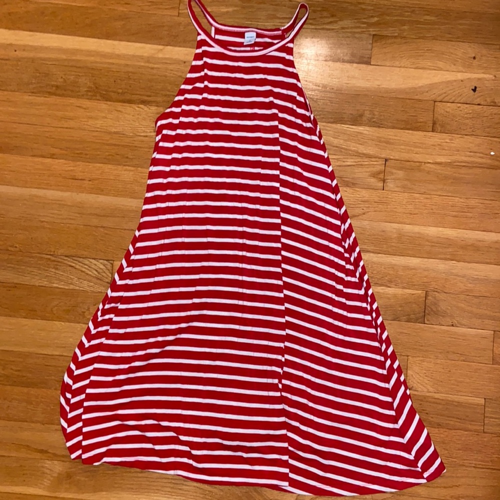 Striped tank dress
